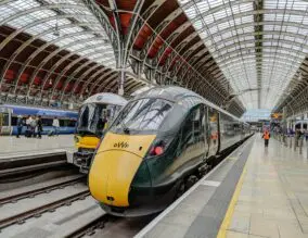 Train, Paddington Station