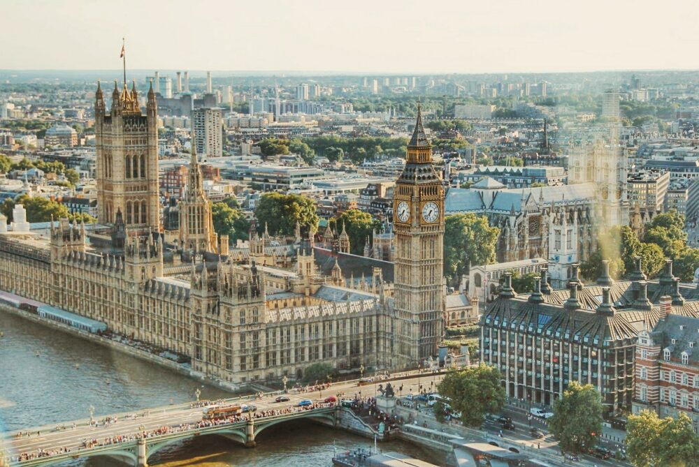 Houses of Parliament and Big Ben, London