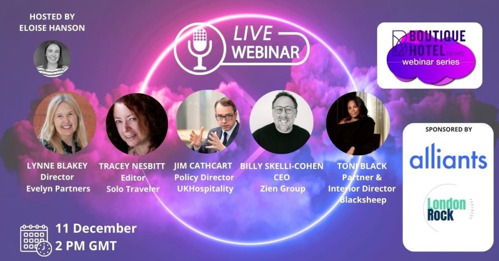 Boutique Hotel News 2024 trends webinar UKHospitality