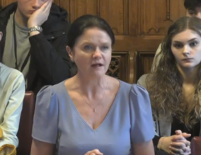 Kate Nicholls giving evidence to the House of Lords Built Environment Committee