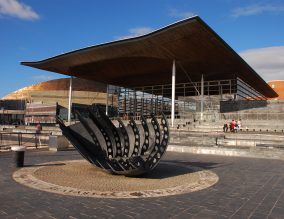 Senedd (Welsh Parliament), Cardiff, Wales