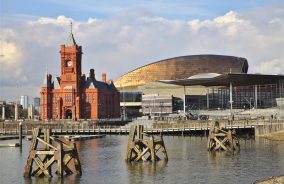Senedd (Welsh Parliament), Cardiff, Wales