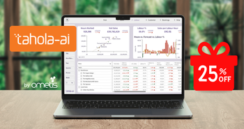 Tahola-AI is a fully managed hospitality reporting solution, starting from £95 a month. Your EPOS, labour, bookings and stock in one live view, run by a team who spent 25 years inside the sector. Loved by Tortilla, Flat Iron, The Alchemist, Mission Mars, and more.   UKHospitality members get 25% off set-up.