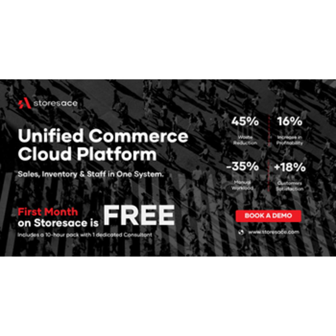 Storesace is a Unified Commerce Cloud-Based Management Platform built for businesses that need fast and reliable control. It allows you to start with a free 30-day trial to explore the platform and its features. It’s completely mobile-friendly and you’ll also receive a 10-hour support package and a dedicated consultant to help you set everything up smoothly.