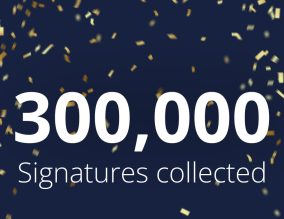 #VATsTheProblem reaches 300,000 signatures