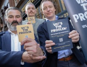 Launch of the #VATsTheProblem campaign in Glasgow.