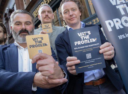 Launch of the #VATsTheProblem campaign in Glasgow.