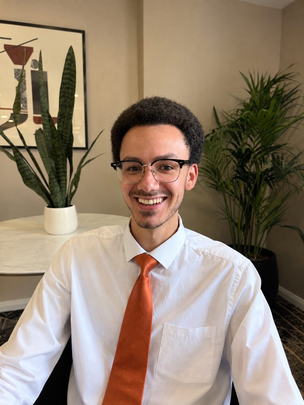 Rabee Bond, 24, is Hilton’s Food & Beverage Assistant Manager